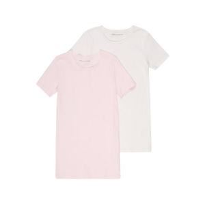 UNITED COLORS OF BENETTON Tricou alb / roz pastel imagine