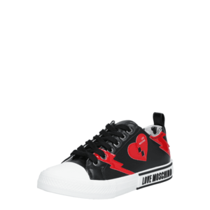 Love Moschino Sneaker low negru / roșu imagine