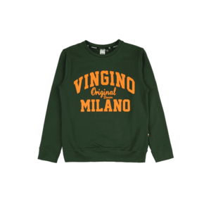 VINGINO Bluză de molton verde / portocaliu imagine
