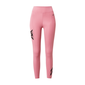 NIKE Pantaloni sport negru / roz pal imagine