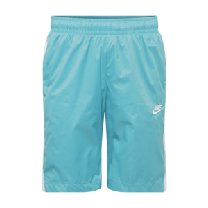 Nike Sportswear Pantaloni alb / albastru deschis imagine