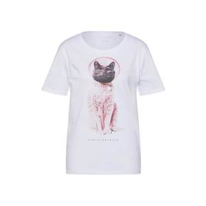 EINSTEIN & NEWTON Tricou 'Astro Cat' gri / roz pal / alb imagine