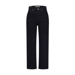 LEVI'S Jeans 'RIBCAGE STRAIGHT ANKLE BLACKS' negru imagine