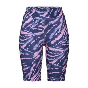 Urban Classics Pantaloni 'Ladies Tie Dye Cycling Shorts' mov imagine