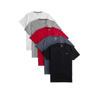 HOLLISTER Tricou negru / alb / gri / roșu / navy imagine