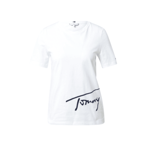 TOMMY HILFIGER Bluză de molton alb imagine