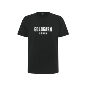 Goldgarn Tricou 'LUZENBERG' alb / negru imagine