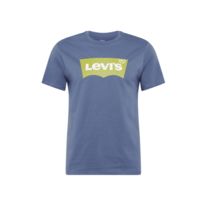 LEVI'S Tricou albastru porumbel / verde deschis / alb imagine