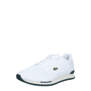 LACOSTE Sneaker low 'PARTNER PISTE 01201 SMA' verde închis / alb imagine