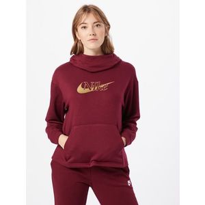 Nike Sportswear Bluză de molton roșu vin / auriu imagine