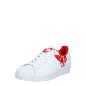 ADIDAS ORIGINALS Sneaker low 'SUPERSTAR' roșu / alb imagine