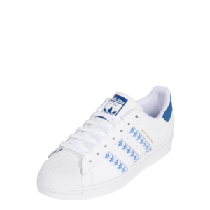 ADIDAS ORIGINALS Sneaker low 'Superstar' alb / albastru royal imagine