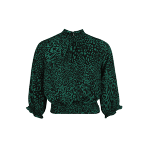 Dorothy Perkins Petite Bluză verde / negru imagine