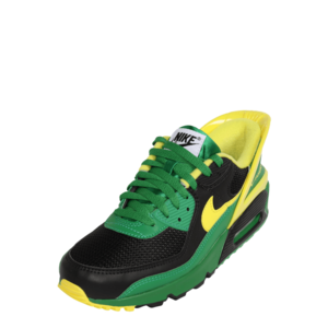 Nike Sportswear Sneaker low 'Air Max 90' negru / galben / verde deschis imagine