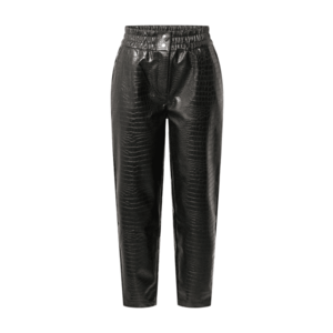 Soft Rebels Pantaloni 'Croco' negru imagine