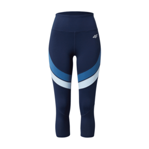 4F Pantaloni sport navy / albastru cer / alb imagine