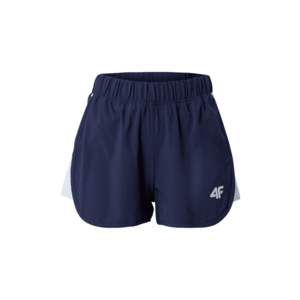 4F Pantaloni sport albastru închis / alb imagine
