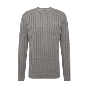 Tommy Jeans Pulover 'TJM ESSENTIAL CABLE SWEATER' gri închis imagine