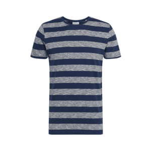 Lindbergh Tricou 'Y/D striped tee S/S' navy imagine