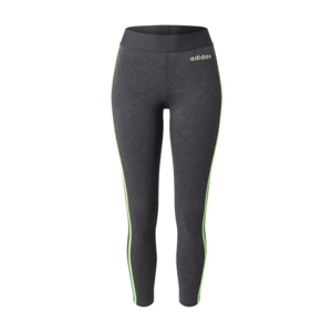ADIDAS PERFORMANCE Pantaloni sport gri închis / verde neon imagine
