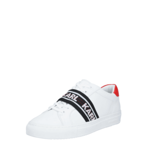 Karl Lagerfeld Sneaker low alb / roșu / negru imagine