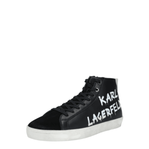 Karl Lagerfeld Sneaker înalt 'SKOOL' negru / alb imagine