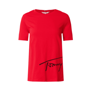 TOMMY HILFIGER Bluză de molton roșu / negru imagine