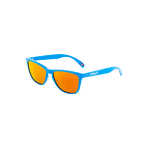 OAKLEY Ochelari de soare sport 'FROGSKINS' albastru deschis / portocaliu închis imagine