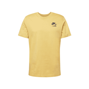 Nike Sportswear Tricou 'AIRATHON' galben auriu / navy imagine