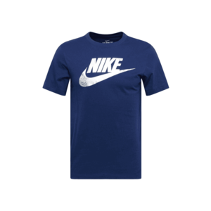 Nike Sportswear Tricou navy / alb imagine