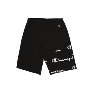 Champion Authentic Athletic Apparel Pantaloni negru / alb imagine