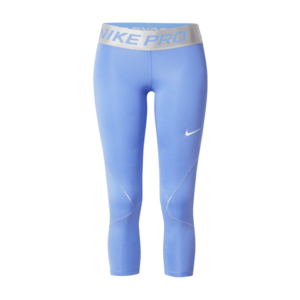 NIKE Pantaloni sport 'Pro Warm' argintiu / albastru deschis imagine