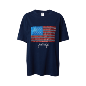 KENDALL + KYLIE Tricou 'Flag' navy / culori mixte imagine