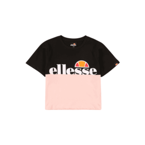 ELLESSE Tricou 'Halis' negru / roz / alb / portocaliu / roșu imagine
