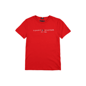 TOMMY HILFIGER Tricou roșu / navy / alb imagine