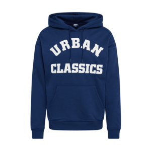 Urban Classics Bluză de molton bleumarin / alb imagine