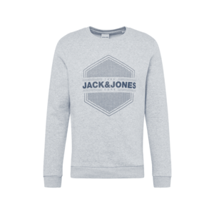 JACK & JONES Bluză de molton 'INDEPENDENT' gri amestecat / marine imagine