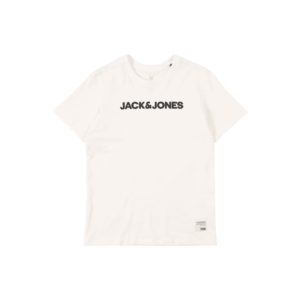 Jack & Jones Junior Tricou '30 HISTORY' offwhite / negru imagine