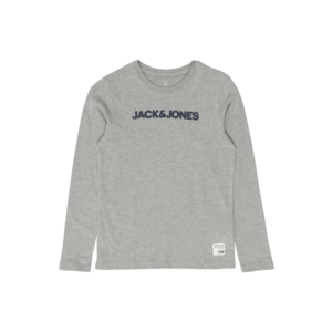 Jack & Jones Junior Tricou 'HISTORY' gri amestecat / albastru noapte imagine