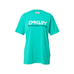 OAKLEY Tricou funcțional 'FIERY' verde jad / alb / negru imagine