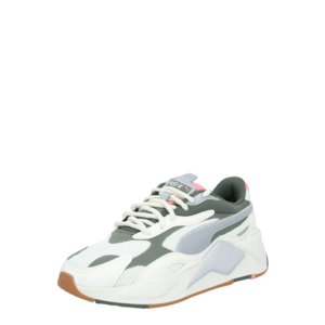 PUMA Sneaker low 'RS-X³ Grids' alb / verde / gri argintiu imagine