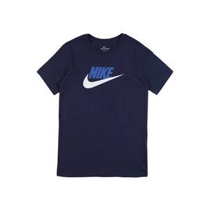 Nike Sportswear Tricou 'Futura' albastru / bleumarin / alb imagine