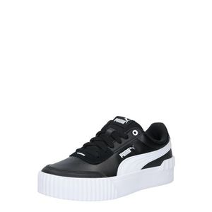PUMA Sneaker low 'Carina' negru / alb imagine