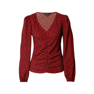 Dorothy Perkins Bluză roșu / negru imagine
