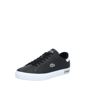 LACOSTE Sneaker low alb / negru imagine