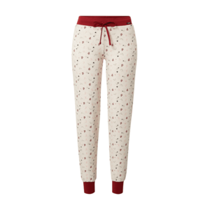 Skiny Pantaloni de pijama 'Party' bej amestecat / roșu imagine