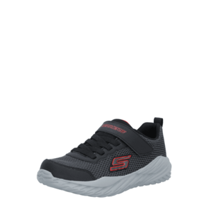 SKECHERS Sneaker negru / gri / roșu imagine