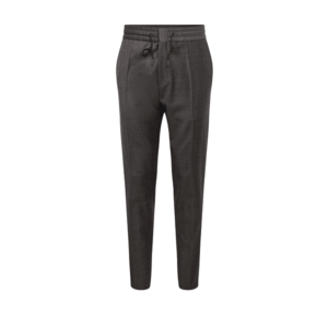HUGO Pantaloni cu dungă 'Howard' gri / negru imagine