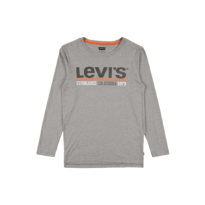 LEVI'S Tricou gri / alb / portocaliu / gri închis imagine