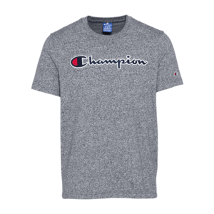 Champion Authentic Athletic Apparel Tricou gri / gri metalic / albastru închis / alb / roșu amestecat imagine